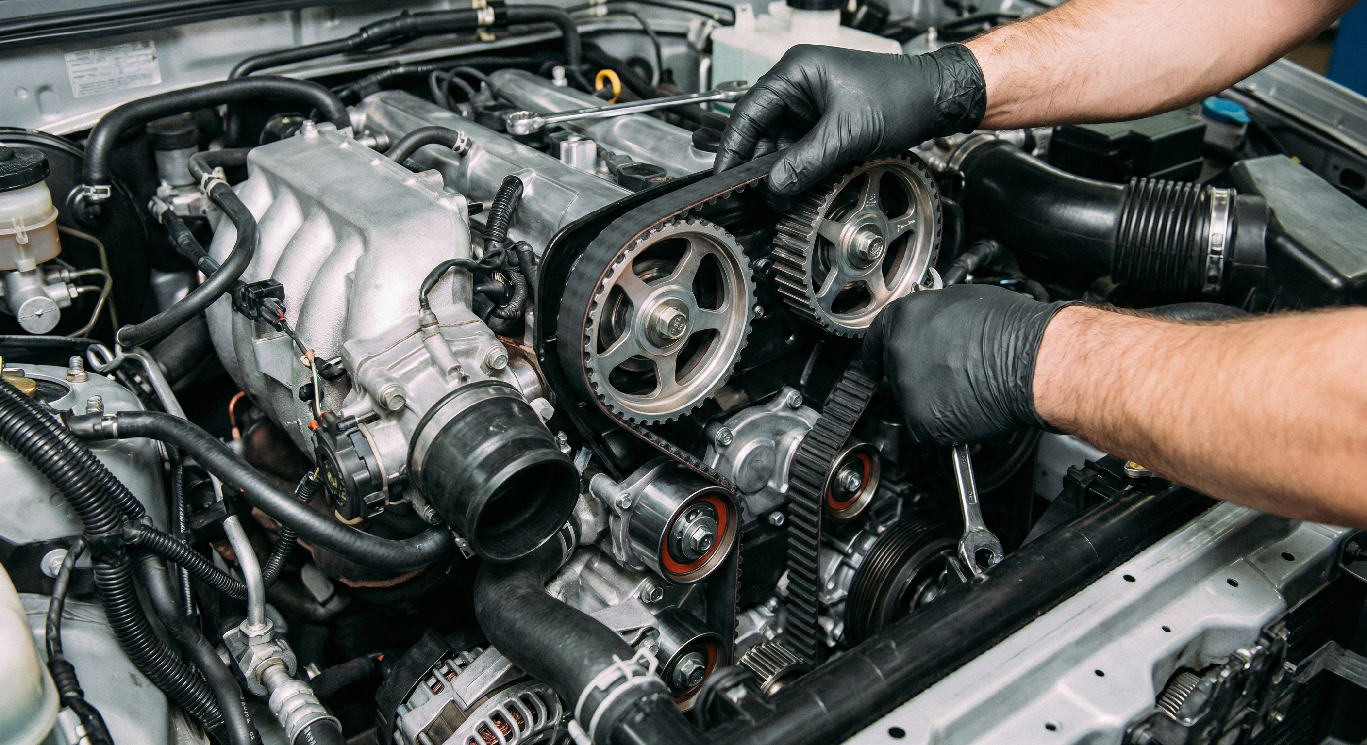 Timing belt replacement